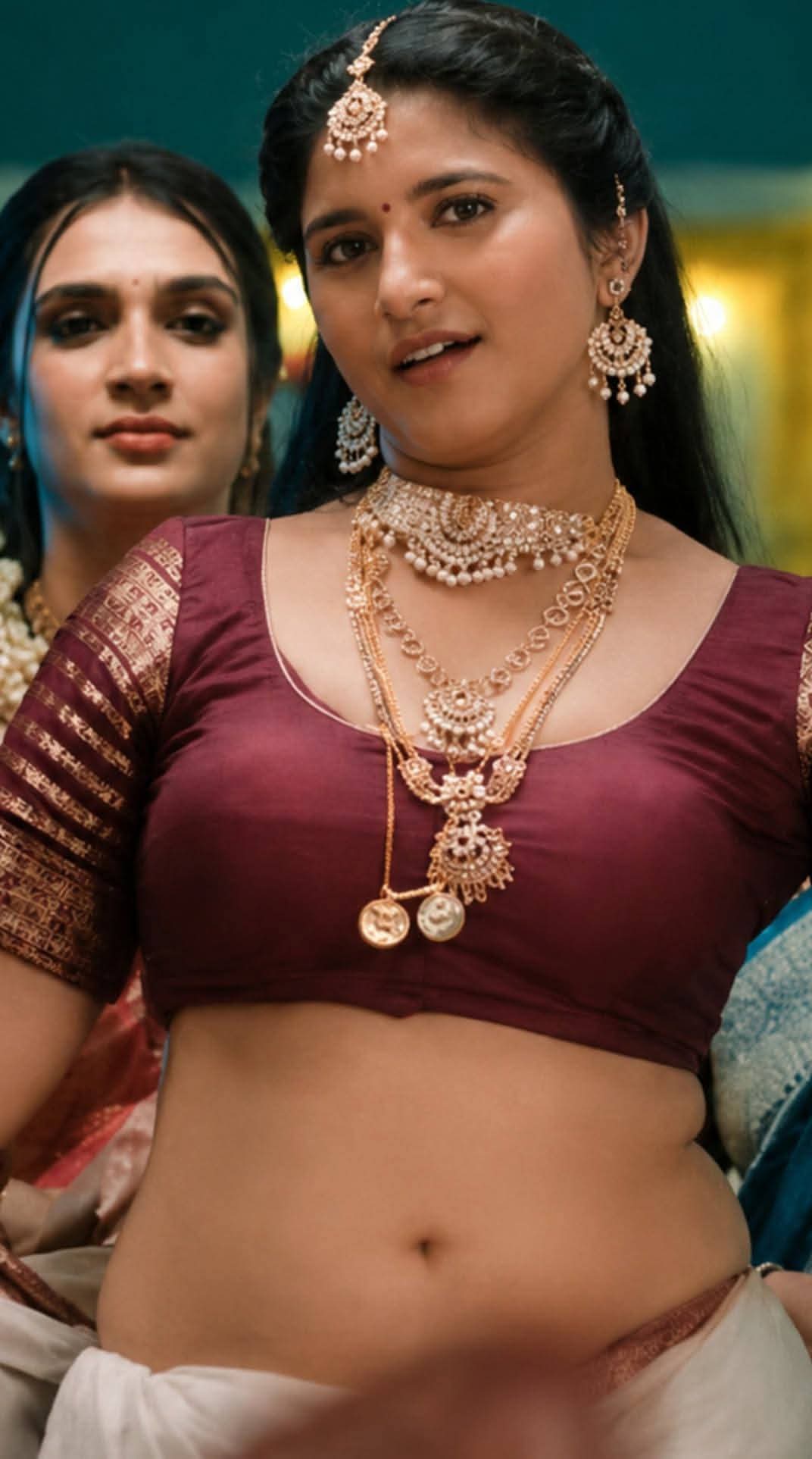 Sree Sandhiya’s Viral Pics from the Movie Purushaha